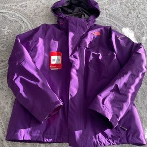 Northface Thermoball Tri-Climate coat. Womens large